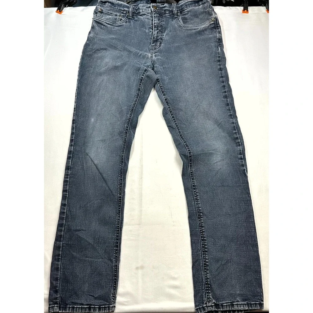 Urban Star Relaxed Fit Straight Leg Jeans Men Size 36x34 Blue Denim Cotton Blend